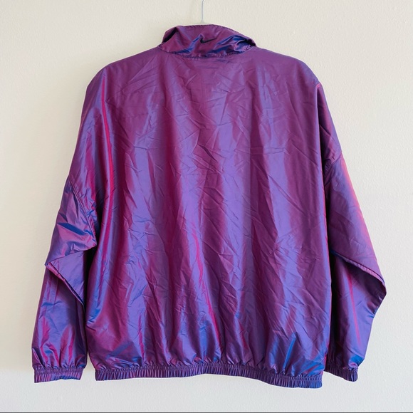 New Nike washed woven festival jacket in purple and pink ombre - Picture 5 of 8